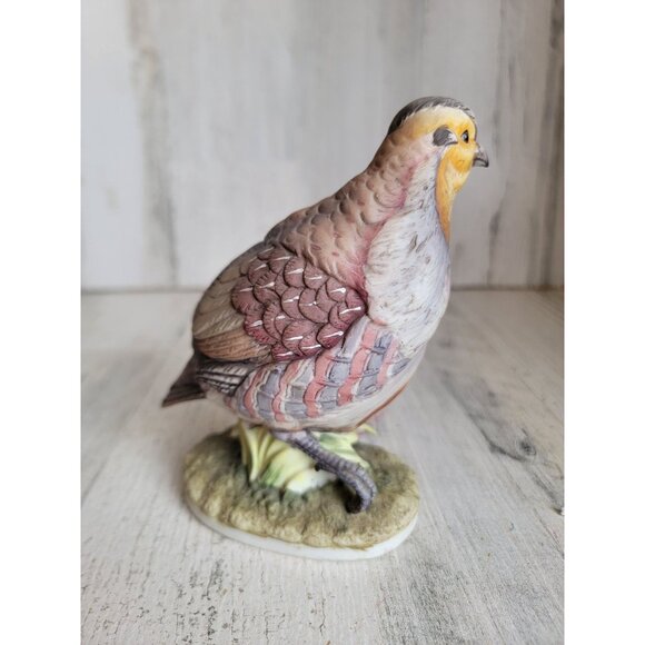 Lefton China Hungarian Partridge KW3412 limited edition bird figure - Picture 5 of 8